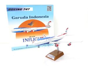 1円～④◆INFLIGHT200◆Garuda Indonesia ガルーダ インドネシア航空 1/200 ボーイング747 HS-UTK 中古 現状品 詳細不明 長期保管品