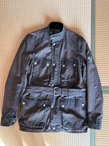 【中古】BELSTAFF／ベルスタッフ　ワックスド コットン モーターサイクルジャケット サイズ46（M）ダークブラウン