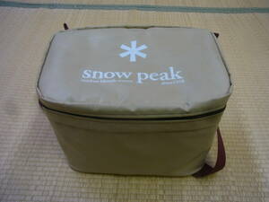 snow peak　スノーピーク ソフトクーラー