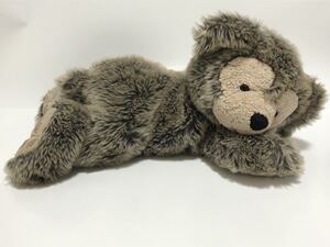 激レア WDW 限定 Disney Bear Gray ダッフィー 原型 寝転び 寝そべり ぬいぐるみ 2002 2003 ディズニー ぬいぐるみ