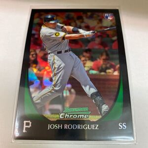 Josh Rodriguez RC 2011 Bowman Chrome Draft Refractors