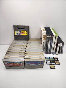 スーパーファミコンゲームソフト その他　おまとめ46点　スーパーマリオランド、ボンバーマンなど　Nintendo DS ソフト　