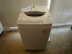 ★TOSHIBA　東芝　洗濯機　AW-5G6　5.0kg　2019年製　全自動洗濯機　中古品　①★