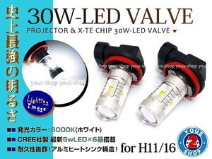 ist(イスト) NCP/ZSP110 LEDバルブ H11 フォグランプ 30W 社外