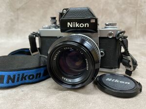 Nikon F2 NIKKOR 50mm 1:1.4 ニコンF2 一眼レフ レトロ カメラ 光学機器 美品 動作未確認 フィルムカメラ