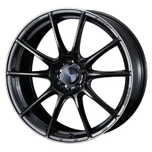 ウェッズスポーツ SA25R ホイール1本 20X8.5J 5H 114.3 +38 メタルBKF (METAL-BLACK/F)