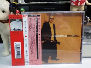 星2｜帯新品同様！★CD / w/OBI / AOR / 廃盤★PAUL CARRACK ポール・キャラック「イット・エイント・オーヴァー」