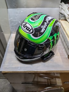 アライ Arai RX7 RR5 RX7-RR5 RX-7 RRV クラッチローモンスターエナジー フルフェイス ヘルメット XLサイズ　B-COM　などオプション多数有