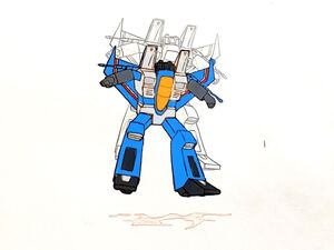 当時物■戦え！超ロボット生命体 トランスフォーマー G1 サンダークラッカー Thundercracker■セル画 動画 修正 設定 直筆原画■その12