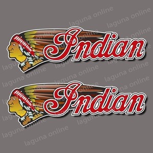 ☆即納☆　Indian Motorcycle　インディアンモーターサイクル　ステッカー　デカール　並行輸入 2