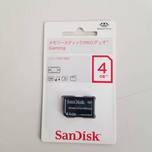 SanDisk サンディスク メモリースティック PRO デュオ Gaming 4GB ソニー PSP対応 SDMSG-004G-J95 MEMORY STICK PRO DUO 未開封品