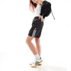 ★adidas originals★ 3ストライプ カーゴショーツ/ブラック