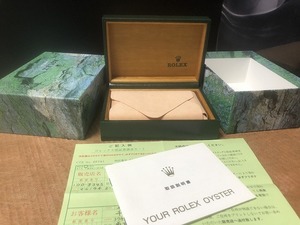 ロレックス 純正 旧型 箱 ウォッチ ボックス Box ケース 冊子 時計 付属品 14270 16570 16610 14060 16520 16600 16700 16710 ROLEX