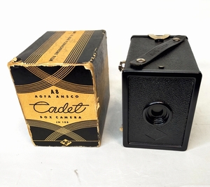 カメラ　アメリカ　AGFA ANSCO製　A-8 CADWT BOX タイプ