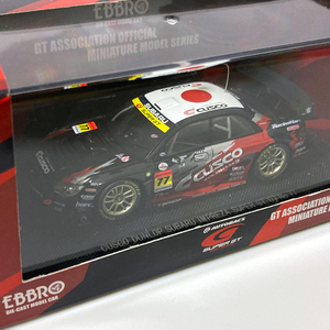 【JK720】EBBRO エブロ 1/43 クスコ ダンロップ スバル インプレッサ スーパーGT 2007 #77 SUBARU (43974)【ジャンク品】