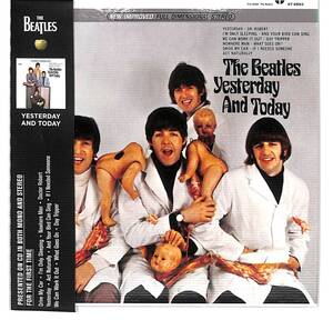 iw1280/CD/紙ジャケ/帯付/ステッカー付/The Beatles/Yesterday And Today/B0019708-02