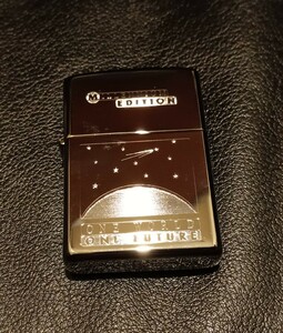 Zippo/ジッポー　ONE WORLD ONE FUTURE　ワンワールド ワン フューチャー TITANIUM チタニウム コーティング　現状品　1999年製