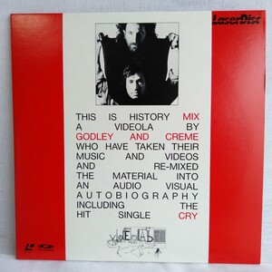 や624 GODLEY & CREME THE HISTORY MIX シングルレーザーディスク LD 何枚でも送料一律1,000円 再生未確認