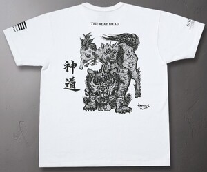 フラットヘッド FLADHEAD 小松美羽×クリーブランド美術館×TFH Tシャツ 「神道：日本美術における神性の発見」展オフィシャルＴシャツ 