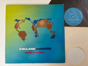 【UKオリジナル】ENGLAND new order / world in motion.../the b-side. 12inch FACTORY UK Fac293 90年盤,ニュー・オーダー,Joy Division,