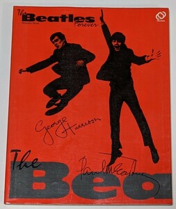 長期自宅保管中古現状品/本/The BEATLES Forever/昭和57年発行/200点の写真/年譜/全曲リスト/資料/書籍/など掲載した総合事典/ビートルズ