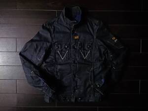 G-STAR RAW♪96♪MOTOR JKT♪RAWデニム♪ジースター♪立体裁断♪ジージャン♪バイカー♪size S♪82007 3139 1368