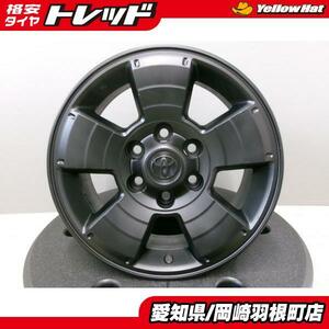 中古アルミ トヨタ ハイラックスサーフ純正 17インチ 7.5J +30 6H139.7ランドクルーザー プラド ハイエース 四駆 4WD 岡崎