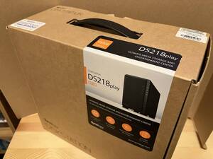 【超美品】Synology DS218play 新品HDD2本付 テレビ録画 パソコンデータ保存【24時間以内発送】　