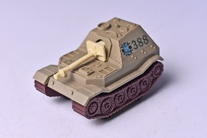 【コンバット チョロＱ】174★ELEFANT GERMAN TANK★NO.C-24★サンドブラウンｘブラウン★ドイツ軍★1980年代物★TAKARA★タカラ★絶版★