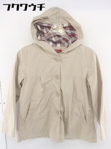 ◇ SHIPS シップス キッズ 子供服 長袖 ジャケット パーカー サイズ 130 ベージュ レディース