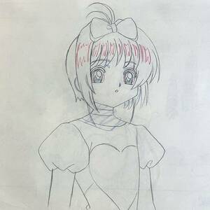 カードキャプターさくら 原画 2枚セット さくら／セル画 Genga Cel 