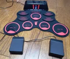 ELECTRONIC DRUM シリコンパットドラム 電子ドラムパーカッション