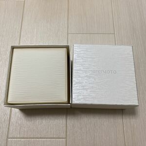 【空箱】ミキモト　MIKIMOTO アクセサリーケース　ジュエリーケース　箱　美品