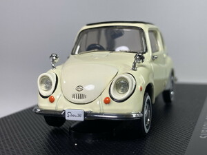 スバル Subaru 360 1963 アイボリー 1/43 - エブロ EBBRO