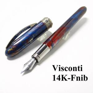 【筆記良好・限定品】ビスコンティ 14K-F ヴァン・ゴッホ トラモント 低重心 万年筆 VISCONTI Van Gogh Tramont