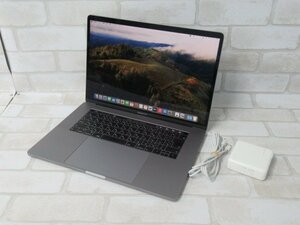 ▲04108 Ω 新TNPC3 0279m Apple A1990 MacBook Pro 15-inch, 2018 / 2.2GHz 6コア i7 / 16GB / SSD:256GB