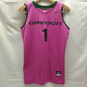 【中古】ナイキ オレゴン大学 Oregon Ducks #1 Taylor Lilley バスケットボール GAME ISSUED JERSEY ジャージ 40 NIKE