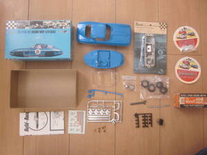 Revell 1/24 スロットカー "65 STING RAY パーツセット 一式 未使用 フロントホイール欠品