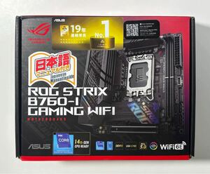 ASUS ROG STRIX B760-I LGA1700 ITX マザーボード