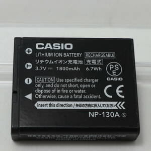 【並品】CASIO バッテリーパック　NP-130A