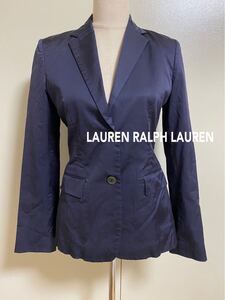 LAUREN RALPH LAUREN ネイビー テーラードジャケット