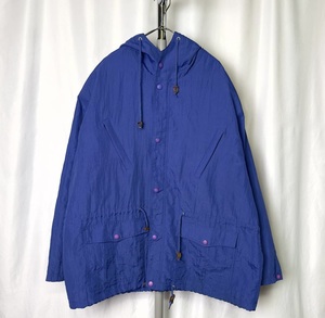 90s OLD GAP オールド ギャップ ナイロン モッズコート XL ビッグサイズ ブルー 青 フィッシュテール パーカー 80s 00s 古着 ビンテージ