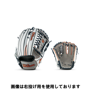 ウィルソン 一般用 Wannabe Hero DUAL ユーティリティ用 95型 グレー×ホワイトSS 左投げ用 12 #WBW101584 WILSON 新品 未使用