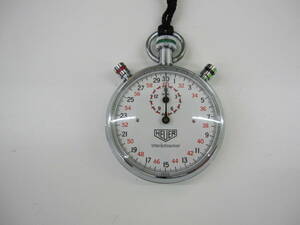 744 ブランド祭 時計祭 ホイヤー トラックマスター #32 HS8032 使用品 自宅保管品 HEUER trackmaster ストップウォッチ 稼働品