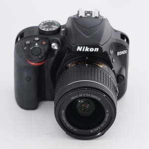 Nikon ニコン デジタル一眼レフカメラ D3400 AF-P 18-55 VR レンズキット ブラック D3400LKBK #10993