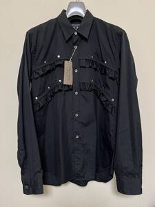 COMME des GARCONS HOMME PLUS 16FW カシメ フリル シャツ