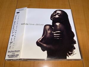 【国内盤帯付きCD】Sade / シャーデー / Love Deluxe