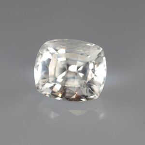 ★美しい★天然ライトカラーサファイアルース0.615ct★クッションミックスカット★美品★