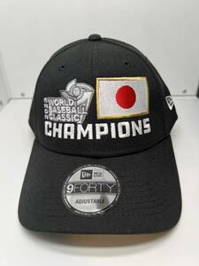 【送料無料！】New Era ニューエラ 2023年 WBC優勝記念 選手着用モデル 帽子 キャップ グレー フリーサイズ ９Forty 侍ジャパン 日本代表