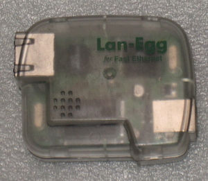 USBポート用LANアダプタ　Lan-Egg　USB-ET/TX　中古品